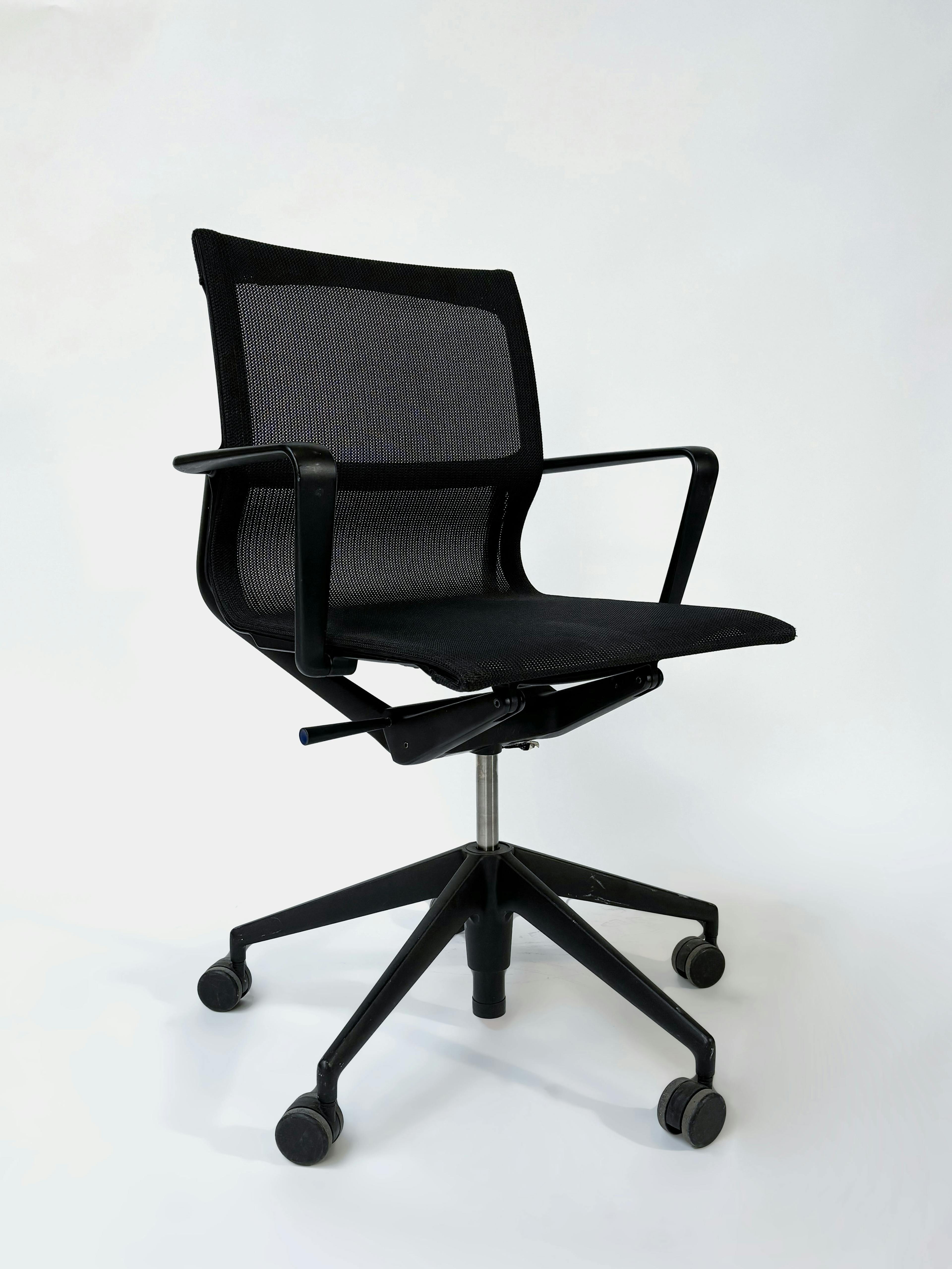 VITRA Physix black mesh office chair - Relieve Furniture